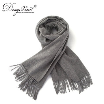 Super Soft Unisex Pashmina Schal Grau Farbe Cashmere Schal für Frauen und Männer